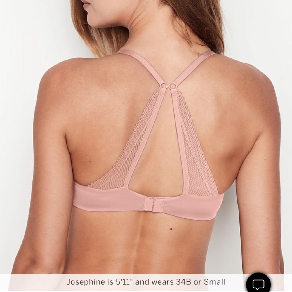 Wireless push-up bras